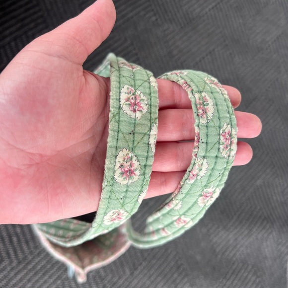 Rare Vintage 90's VERA BRADLEY Green Leaf 1997 Tote Bag - Picture 5 of 8